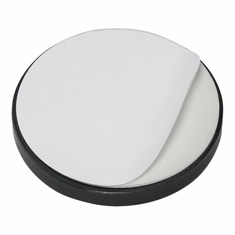 Reflektor weiß 58mm selbstklebend mit Grundplatte