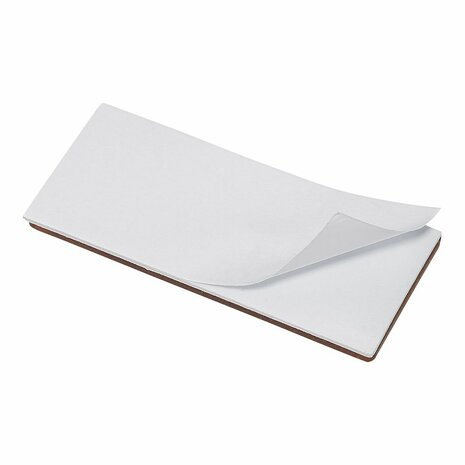 Reflektor orange 82x36mm selbstklebend