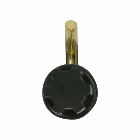 Zeltkappe 22mm mit Rundhaken