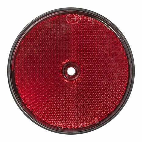 Reflektor rot 80mm Schraubbefestigung