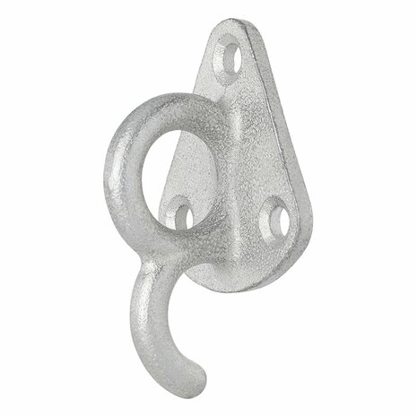 Metallseilhaken mit ose 70 x 45 mm