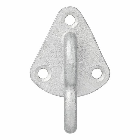 Metallseilhaken mit ose 70 x 45 mm
