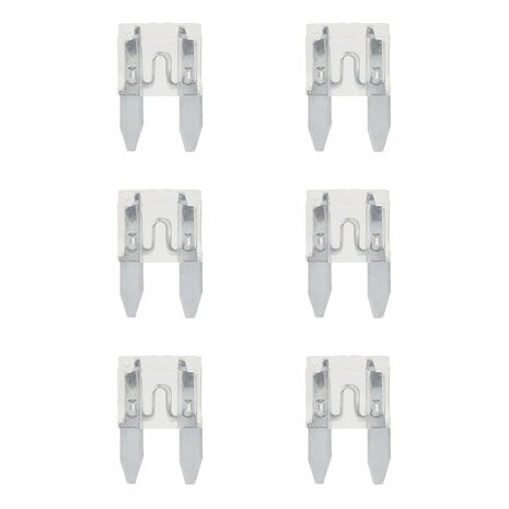 Flachsicherungen Mini 25A Neutralleiter 6 Stuck
