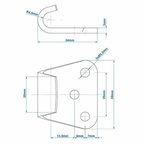 Gegenstuck zum Spannschloss SPP Z-11A