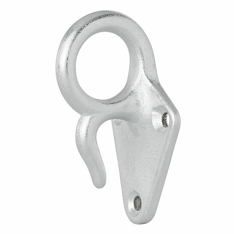 Metallseilhaken mit ose 70 x 40 mm