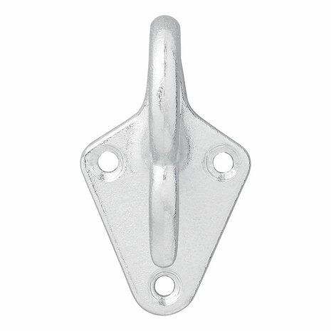 Metallseilhaken mit ose 70 x 40 mm