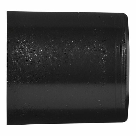 Abflussrohr Reduzierstuck  dia 28 mm auf  dia 17 mm PE schwarz