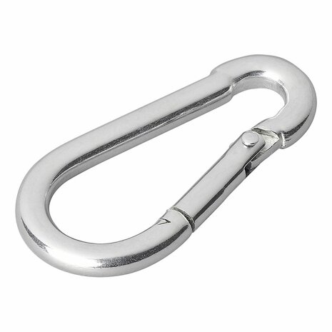 Metall Karabinerhaken 5x50mm 2 Stuck