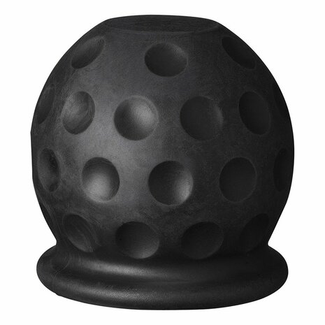 Anhangerkupplungskappe Golfball schwarz