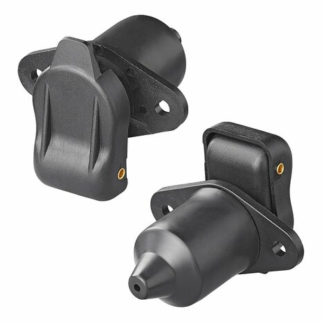 3-polige PVC-Buchse