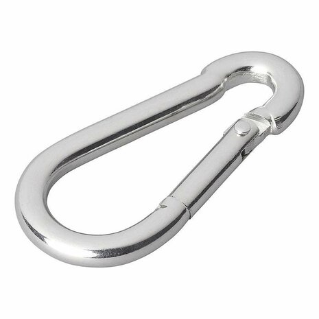 Karabinerhaken Metall 6x60mm 2 Stuck
