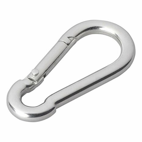 Karabinerhaken Metall 6x60mm 2 Stuck