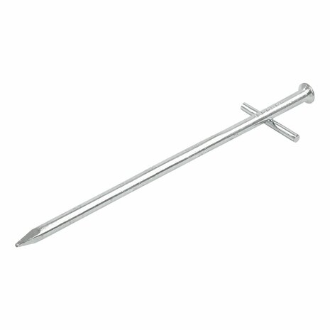 Felsnadel 17cm Metall mit angeschweißtem Querstift 6 Stuck im Polybeutel