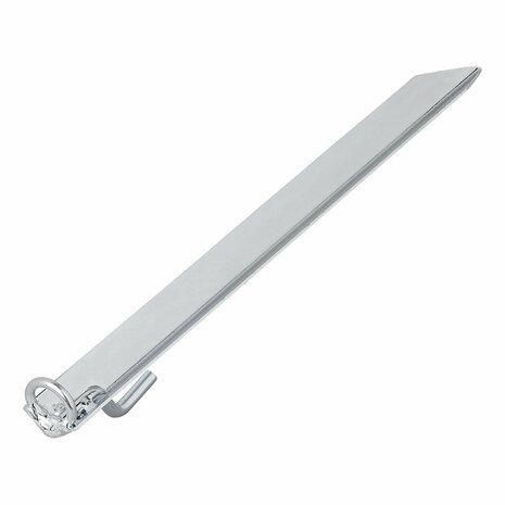 Sturmbandhering 38 cm Stahl verzinkt mit Haken und ose