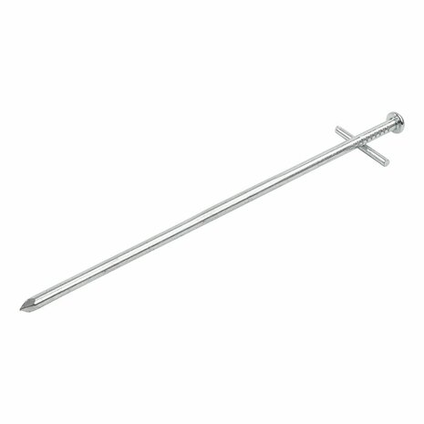Felsnadel 23cm Metall mit angeschweißtem Querstift 6 Stuck im Polybeutel