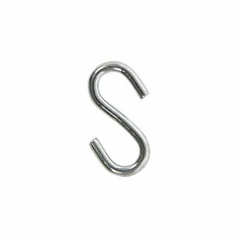 S-Haken  dia 3mm 2 9x1 3cm 6 Stuck