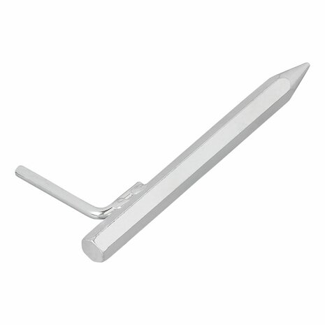Erdnagel 20 cm Stahl verzinkt mit L-Haken