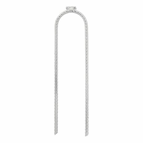 Bodenanker 30 cm Stahl verzinkt U-Profil