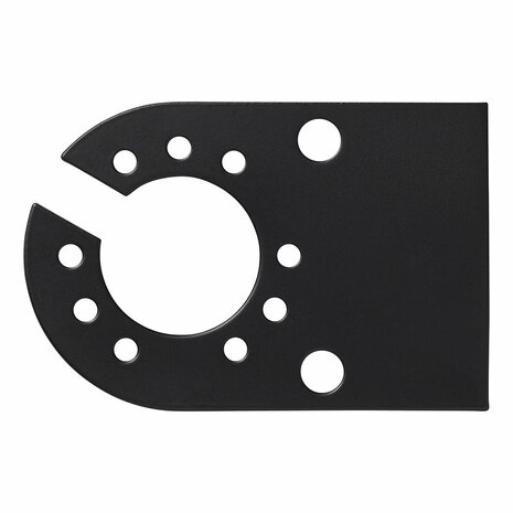 Steckdosenleistenhalter aus Metall 12x8cm