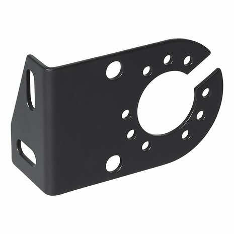 Metall-Steckdosenhalter abgewinkelt 8 x 5 cm
