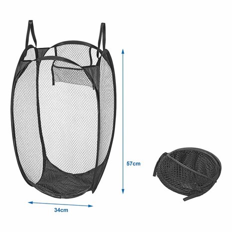 Faltbarer Waschesack 34x34x57cm