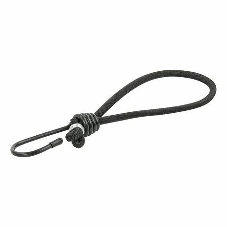 Zeltspanner elastisch schwarz mit Haken 4 Stuck