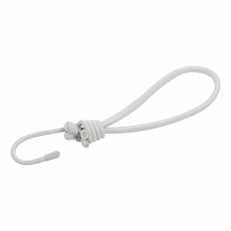 Zeltspanner elastisch weiß mit Haken 4 Stuck