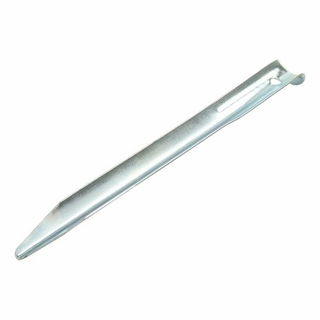 Zelthering 22cm Metall halbrund 10 Stuck im Polybeutel