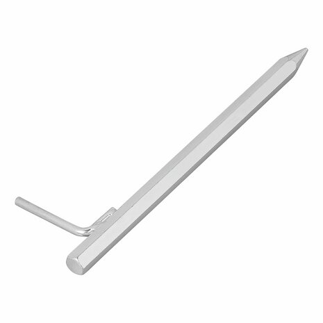 Erdnagel 30 cm Stahl verzinkt mit L-Haken