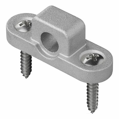Rahmenbefestigungsose horizontal Metall - Set a 3 Stuck
