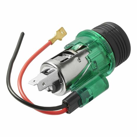 Zigarettenanzunder Unterputzdose mit Beleuchtung 12V 24V
