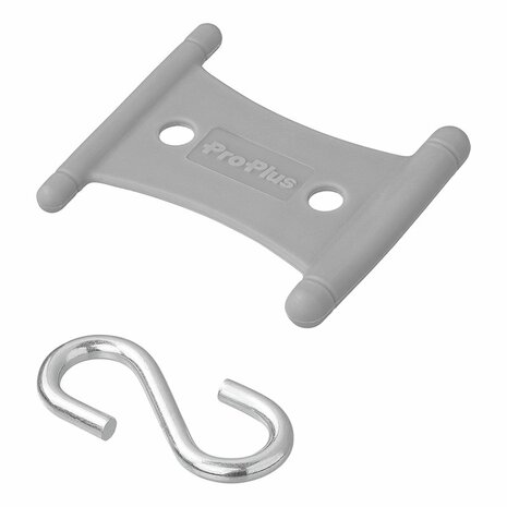 Aufhanger mit S-Haken fur Zeltschiene 5 6mm und 7 8mm - Set a 6 Stuck