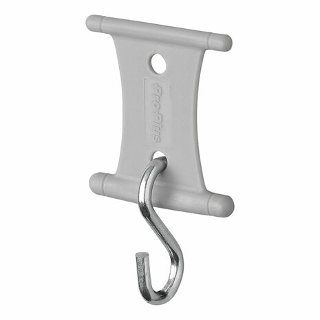 Aufhanger mit S-Haken fur Zeltschiene 5 6mm und 7 8mm - Set a 6 Stuck