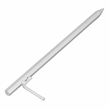 Erdnagel 40 cm Stahl verzinkt mit L-Haken