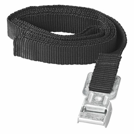 Metallschnallen-Bindegurte 1 8-150 cm - 2er-Set