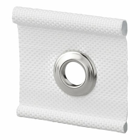 Aufhanger mit ose fur Zeltschiene 5 6mm und 7 8mm - Set a 6 Stuck