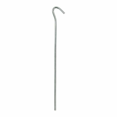 Zelthering 22cm Metall mit offener ose 10 Stuck im Polybeutel