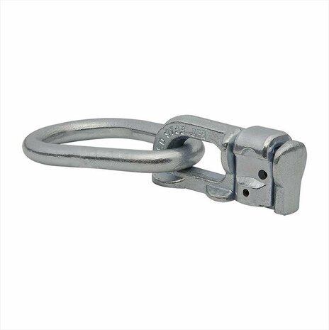 Ohrsteckerbeschlag doppelt mit Ring