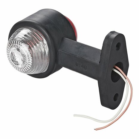 Breite Licht rot weiß 120mm gerade