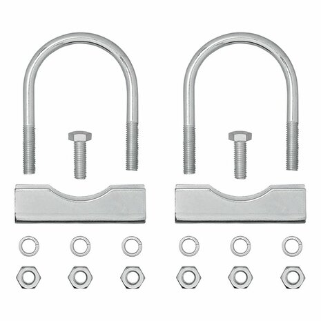 U-Bugel rund 60 70mm fur Bugradklemme - Set a 2 Stuck