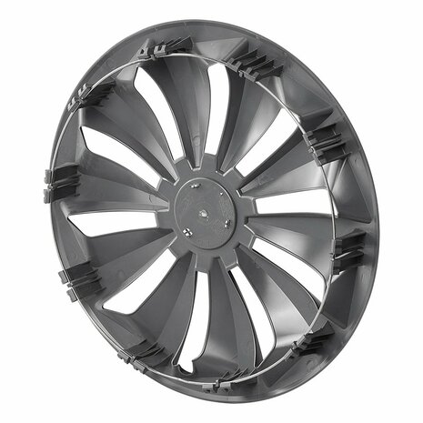 Copricerchi Fox nero 14 pollici