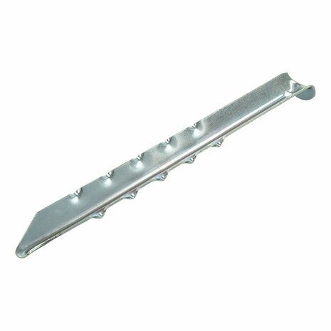 Zelthering 30cm Metall geriffelt 2 Stuck im Polybeutel