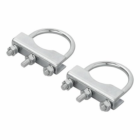 U-Bugel rund 60 70mm fur Bugradklemme - Set a 2 Stuck