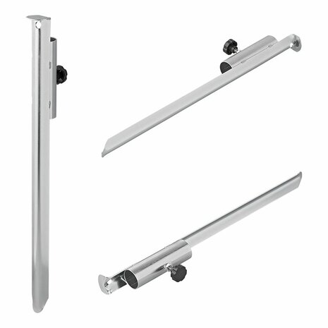 Sonnenschirmklammer fur Waschespinne  50 cm  Durchmesser 35 mm