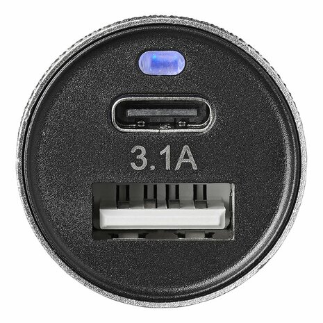 USB-Ladegerat Typ A + C 2-fach 12V 24V 3100mA