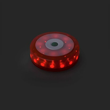 Warnscheibe 16+8LED orange