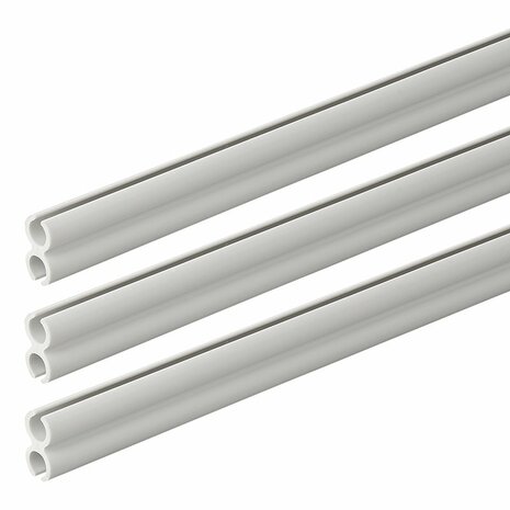 Doppelzeltstange 80 cm - 3er Set