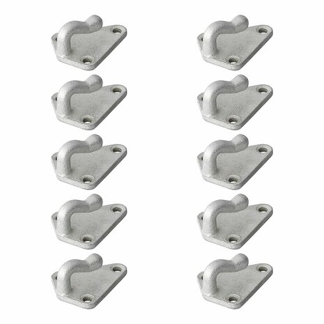 Seilhaken Metall 40x45mm 10 Stuck