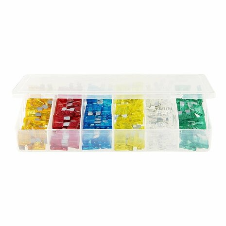 Standard Flachsicherungen Sortiment 120-teilig in Kunststoffbox