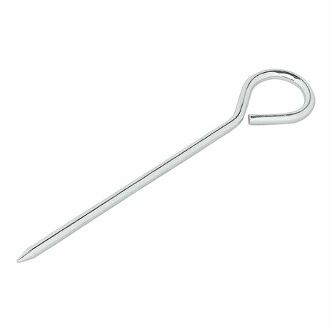 Zelthering 19cm Aluminium mit ose 10 Stuck im Polybeutel